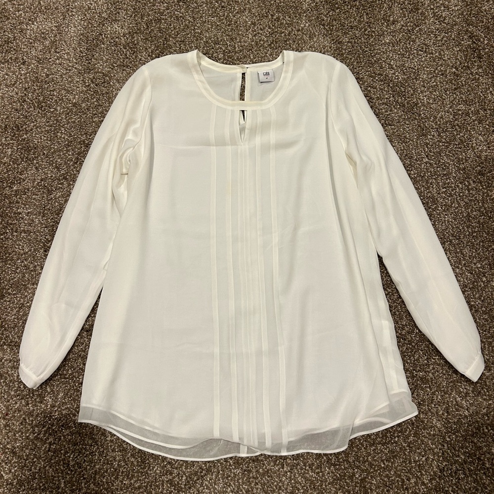 CAbi White Women's Blouse